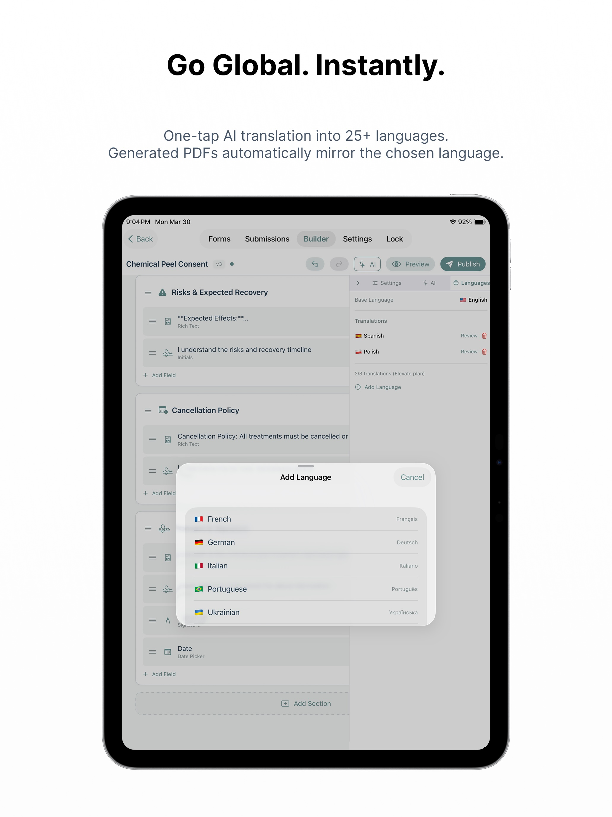 Consentify: AI Intake & Sign