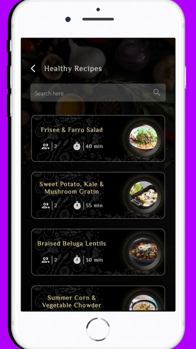 Testy French Recipes Screenshot
