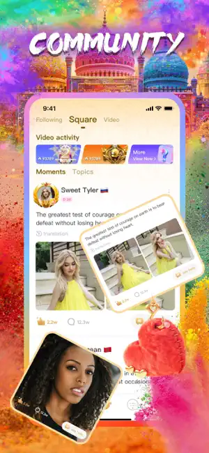 Vone   Live, Video Party & Fun iPhone screenshot 4
