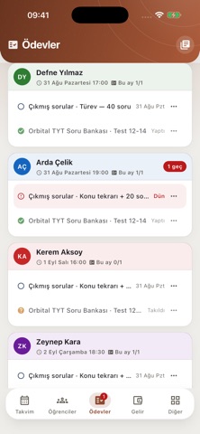 TrioSync: Özel Ders Takibi Screenshot 3 of 6