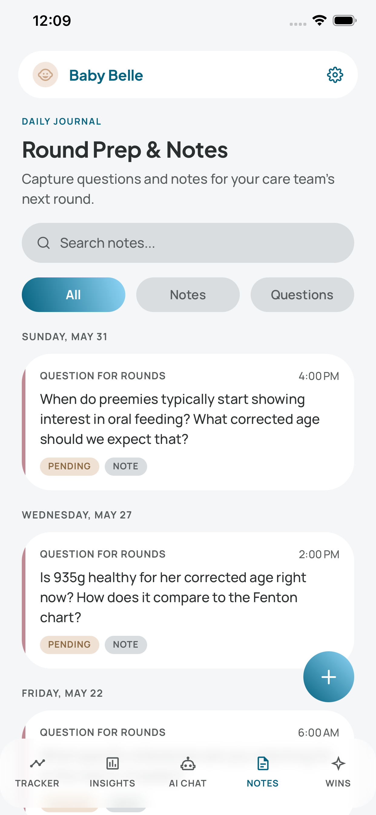 LumaBaby AI: Preemie Tracker screenshot 5