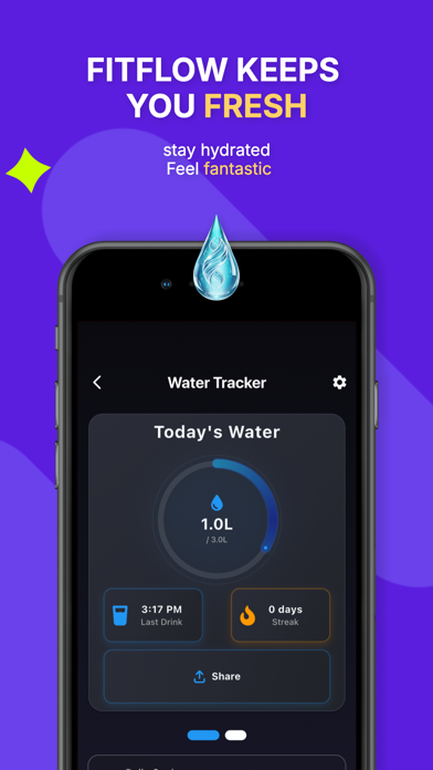 FitFlow - AI-Fitness & Health iPhone screenshot
