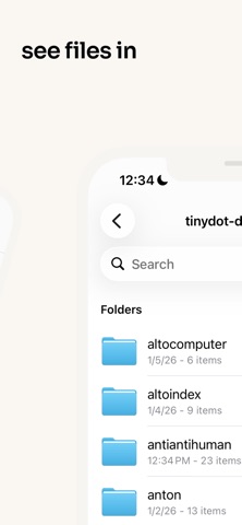 tinydot websites Screenshot 4 of 6