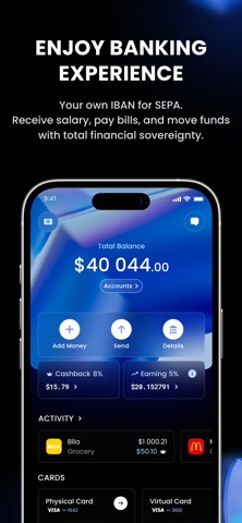 COCA: Crypto Card & Wallet Screenshot 1 of 7