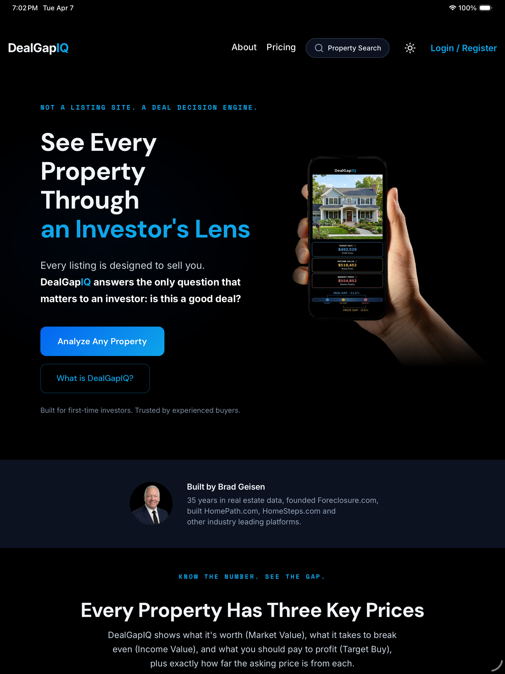 DealGapIQ: Real Estate Deals