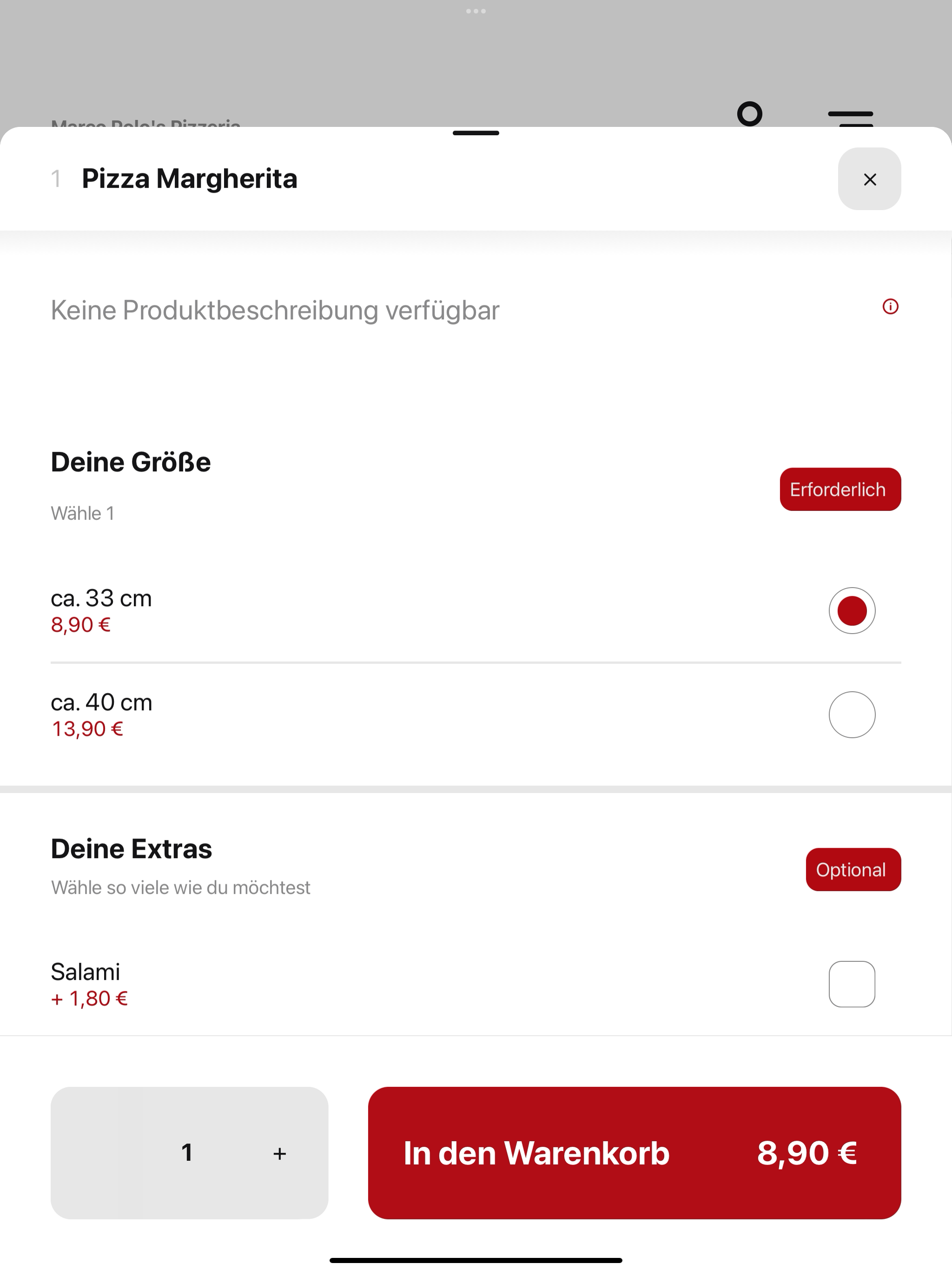 Marco Polo's Pizzeria DE screenshot 8