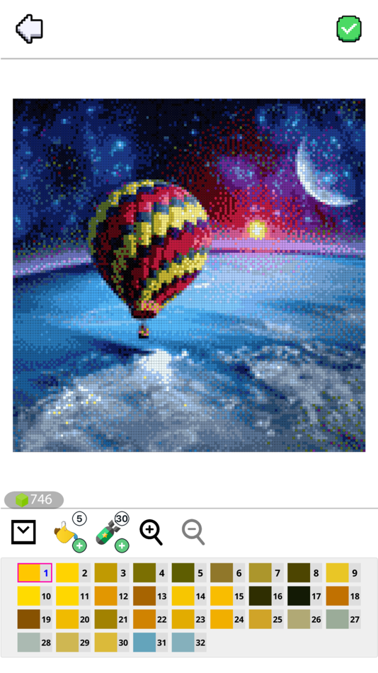 #6. Cross Stitch Color by Number (iOS) 来自: Tho Huynh Ngoc
