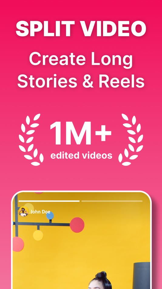 #1. Split Video: Story Cutter (iOS) 由: Dejan Atanasov