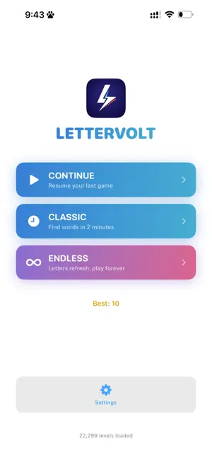 Lettervolt screenshot 1