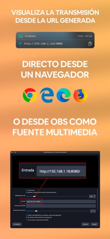 Cámara IP Transmisor screenshot