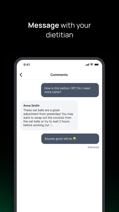 Teamworks Nutrition Screenshot