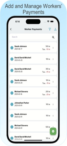 Workmant screenshot