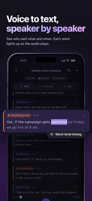 Voiser: Speech to Text & STT screenshot 4