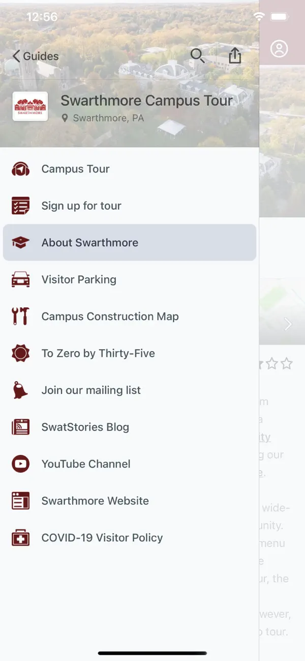 Screenshot #2 pour Swarthmore College