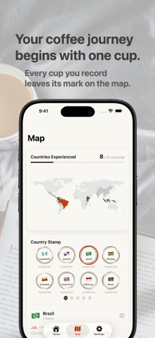 CoffeeJourney – Coffee Tracker Screenshot 3 of 6