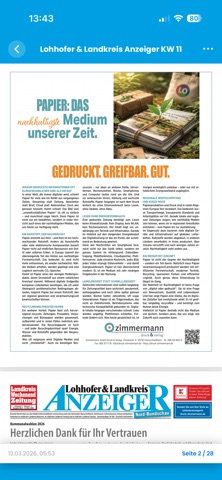 Landkreis Anzeiger screenshot