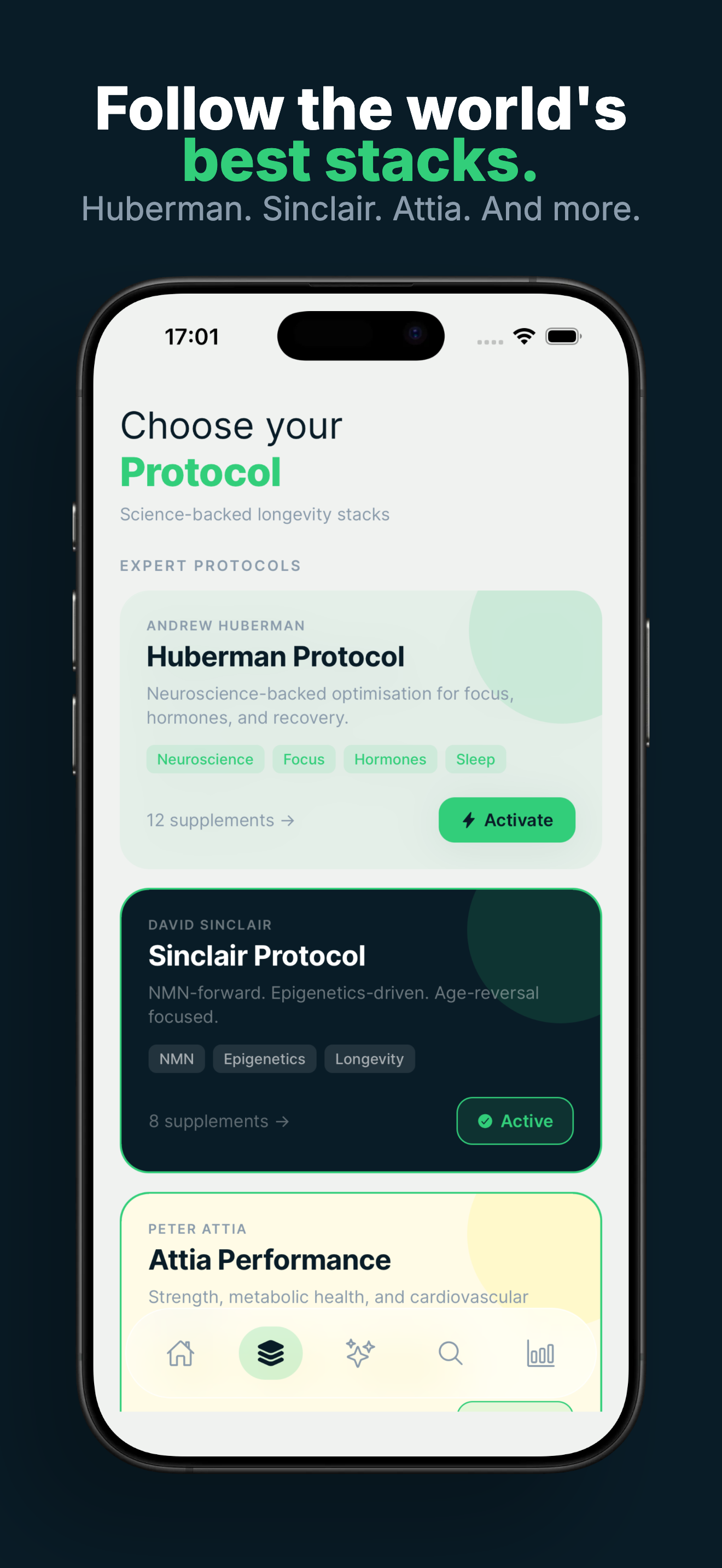 SuppLife: Longevity Protocols