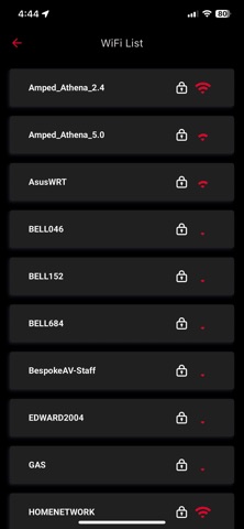 Anthem Wi-Fi Setup screenshot