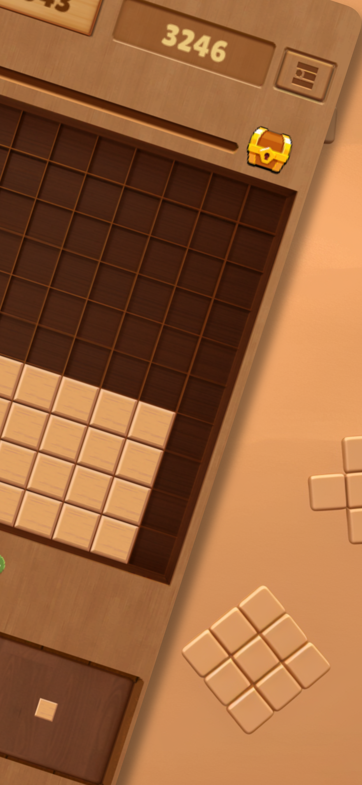 ブロックパズル - ウッドブロックゲーム