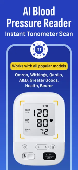 Blood Pressure Monitor Log screenshot 1
