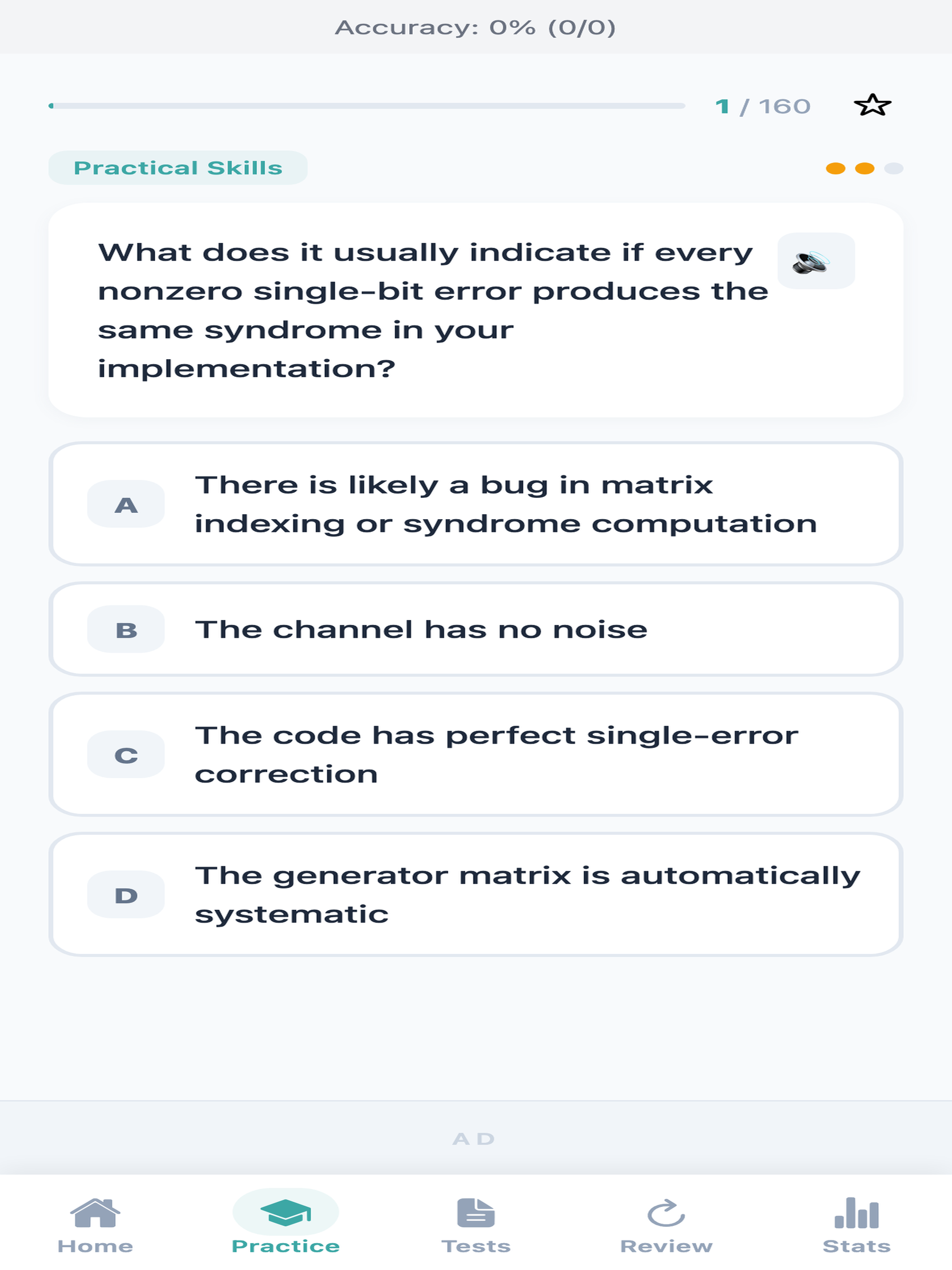 Error Correcting Codes screenshot 7