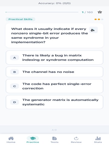 Error Correcting Codes iPad screenshot