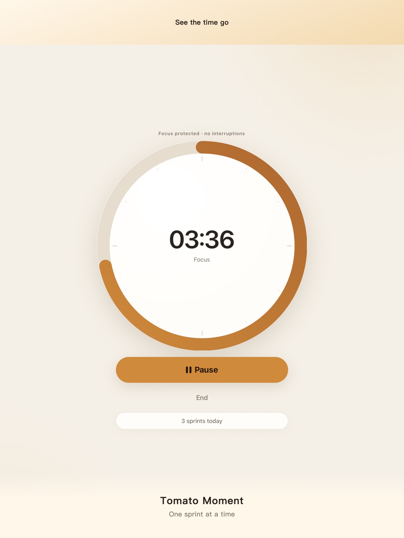 Screenshot 6 of Tomato Moment: Focus Timer