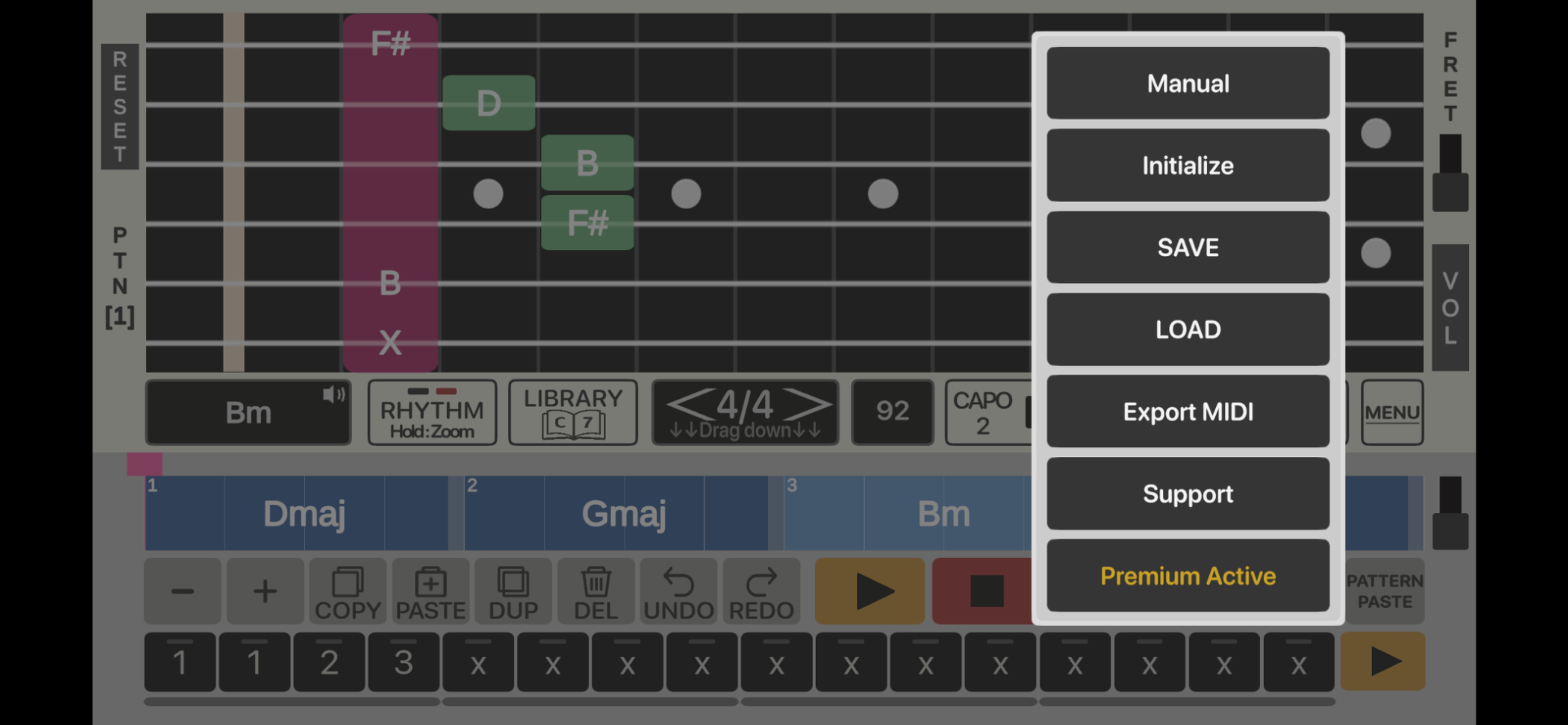 FretMachine - Guitar Sequencer screenshot 6