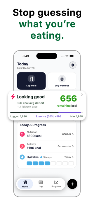 Calorie Calculator+ Screenshot 1 of 6
