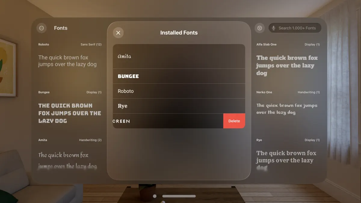 Fontastic - Install Fonts screenshot 5