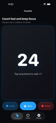 Tap Tally Counter Screenshot 2 of 5
