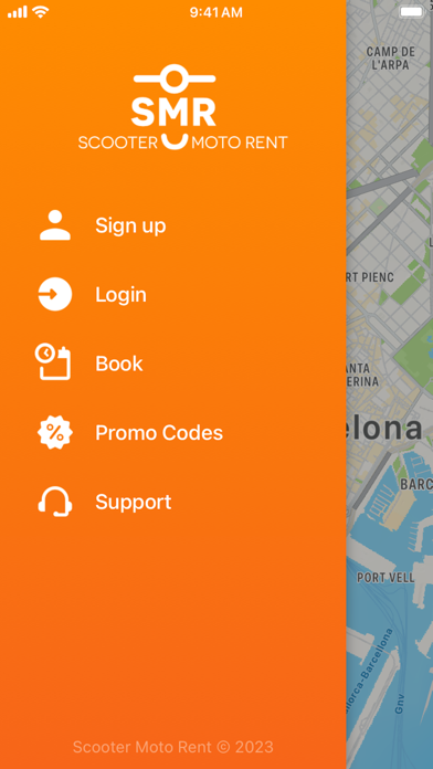 Scooter Moto Rent Screenshot