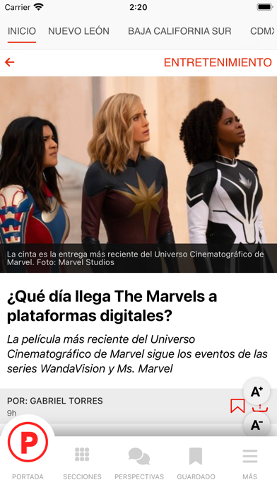 POSTA México Screenshot