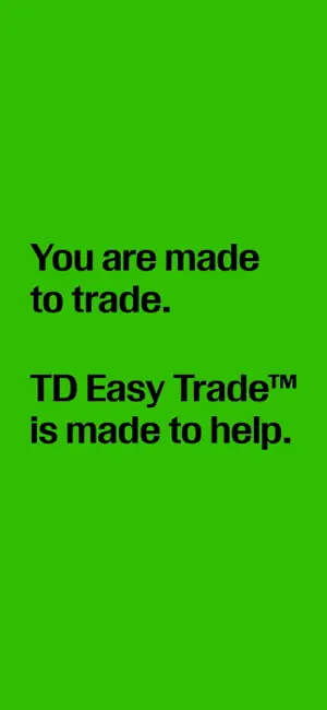TD Easy Trade screenshot 1