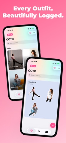 OOTDPal: Outfit Journal&Closet iPhone screenshot