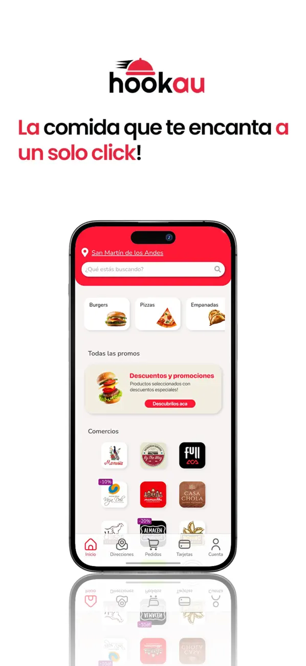 Screenshot #1 pour Hookau Delivery App