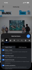 Web DevTools+ screenshot