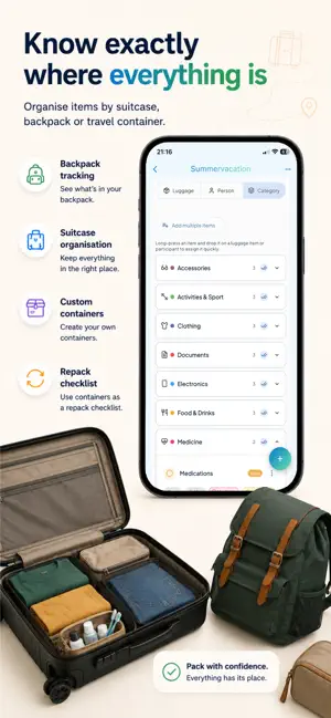 PackAlong screenshot 1