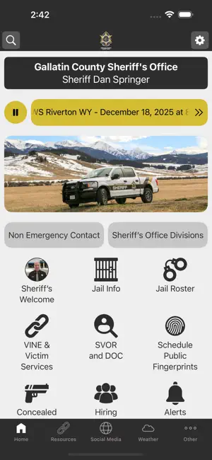 Gallatin County Sheriff MT screenshot 1
