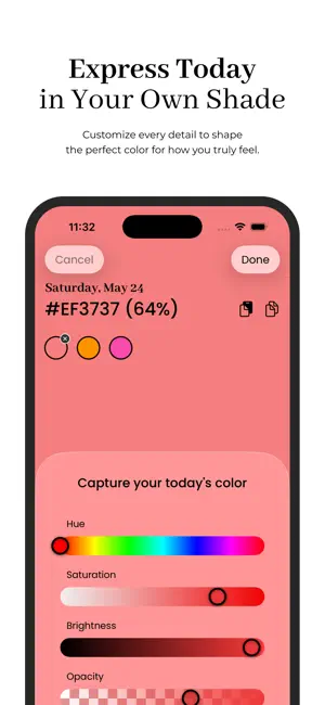 DayPalette - Color Mood Diary screenshot 2