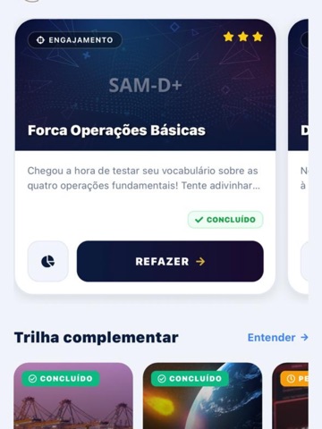 SAM-D+ iPad screenshot