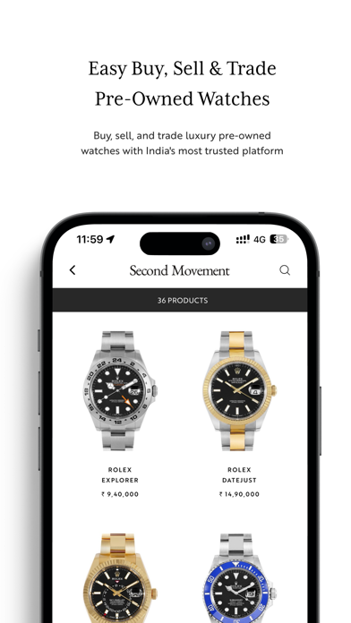 Ethos Watches Screenshot
