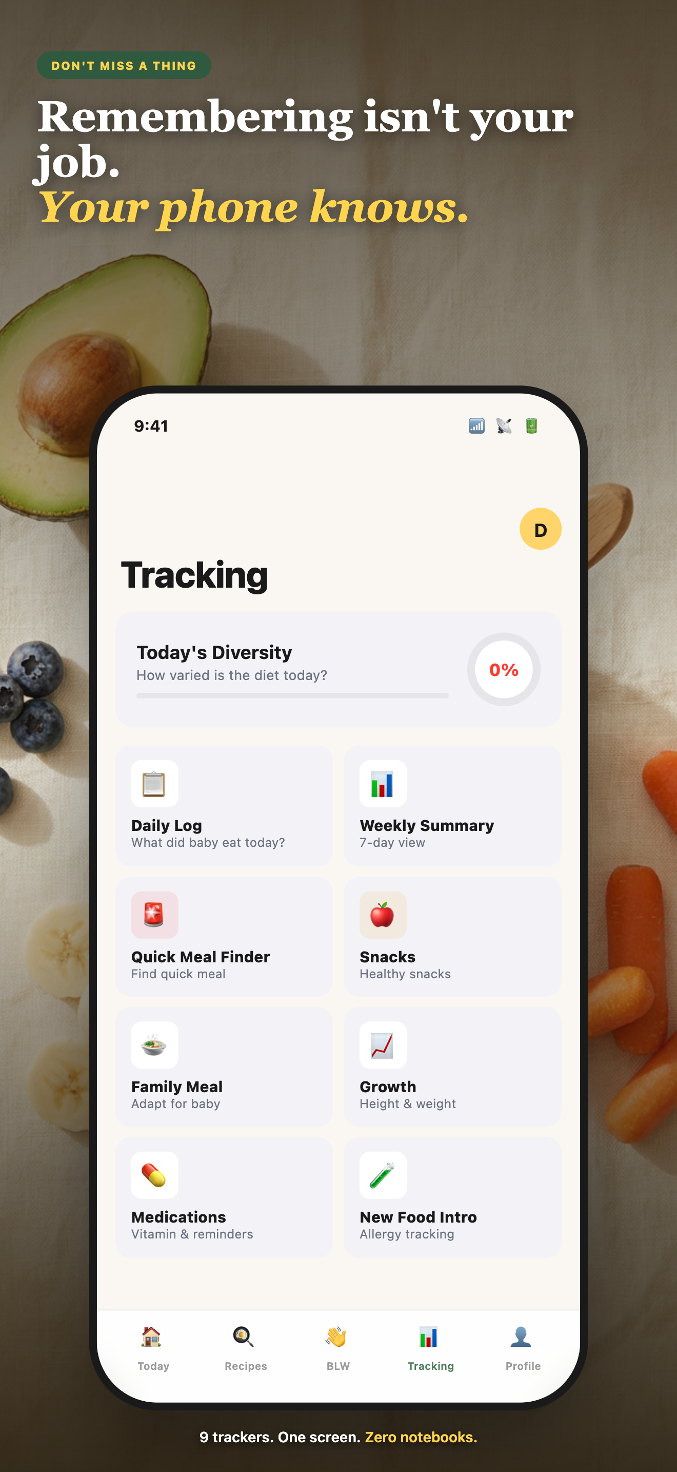 BabyFood: Recipes & Tracking screenshot 6