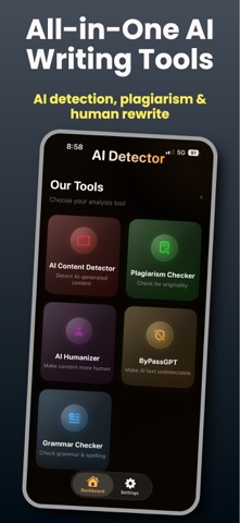 AI Detector & Humanize Text iPhone screenshot