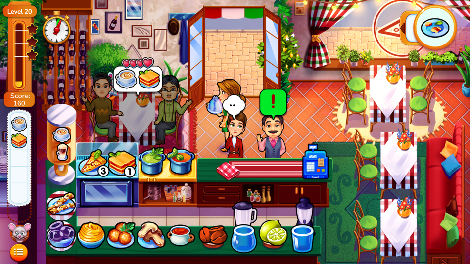 #7. Delicious: The First Course (iOS) Podle: Gamehouse LLC