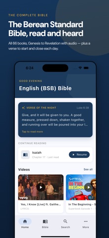 Berean Standard Bible & Audio Screenshot 1 of 8