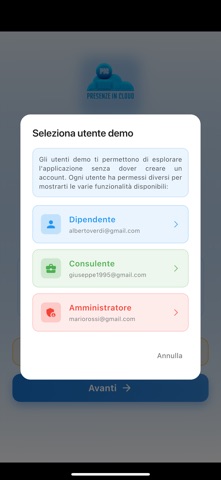 PIC - Presenze in Cloud screenshot