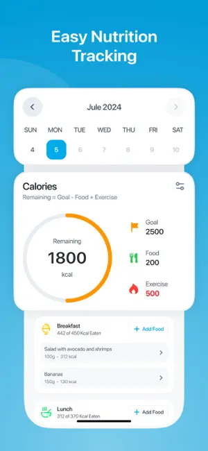 CScore: Calorie & Food Tracker screenshot 2