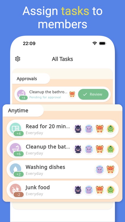 Family Rewards: Chore Chart