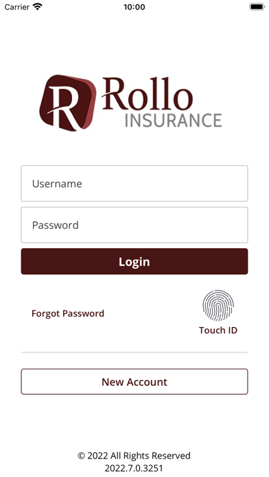 Rollo Insurance Mobile Screenshot
